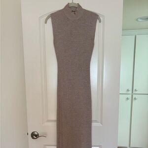 Aritzia Wilfred Knit Beige Dress